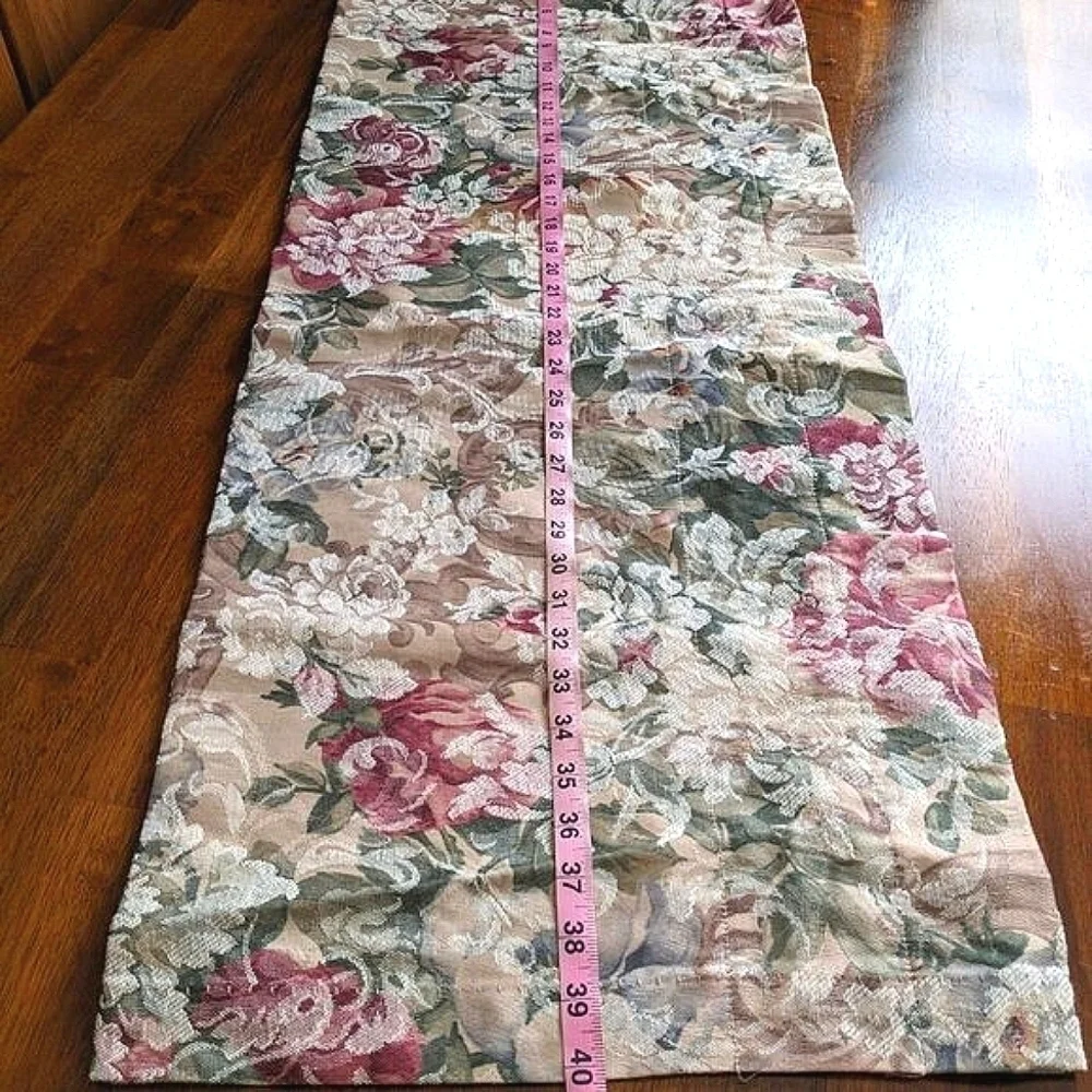 Floral Curtain Valance 80.5